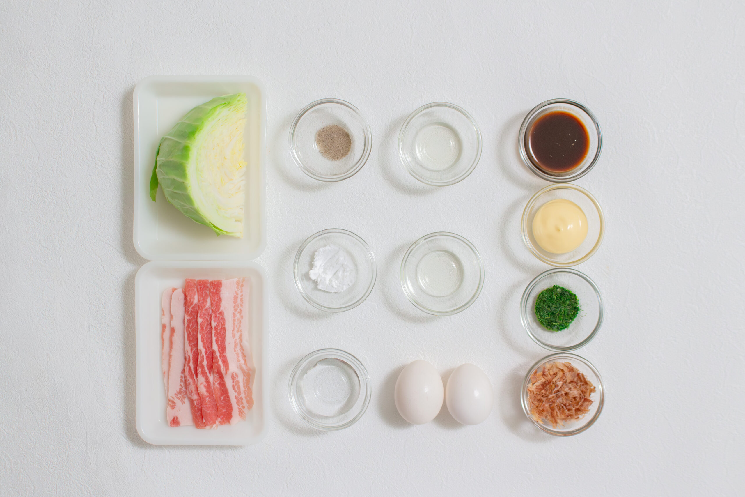 とんぺい焼の材料